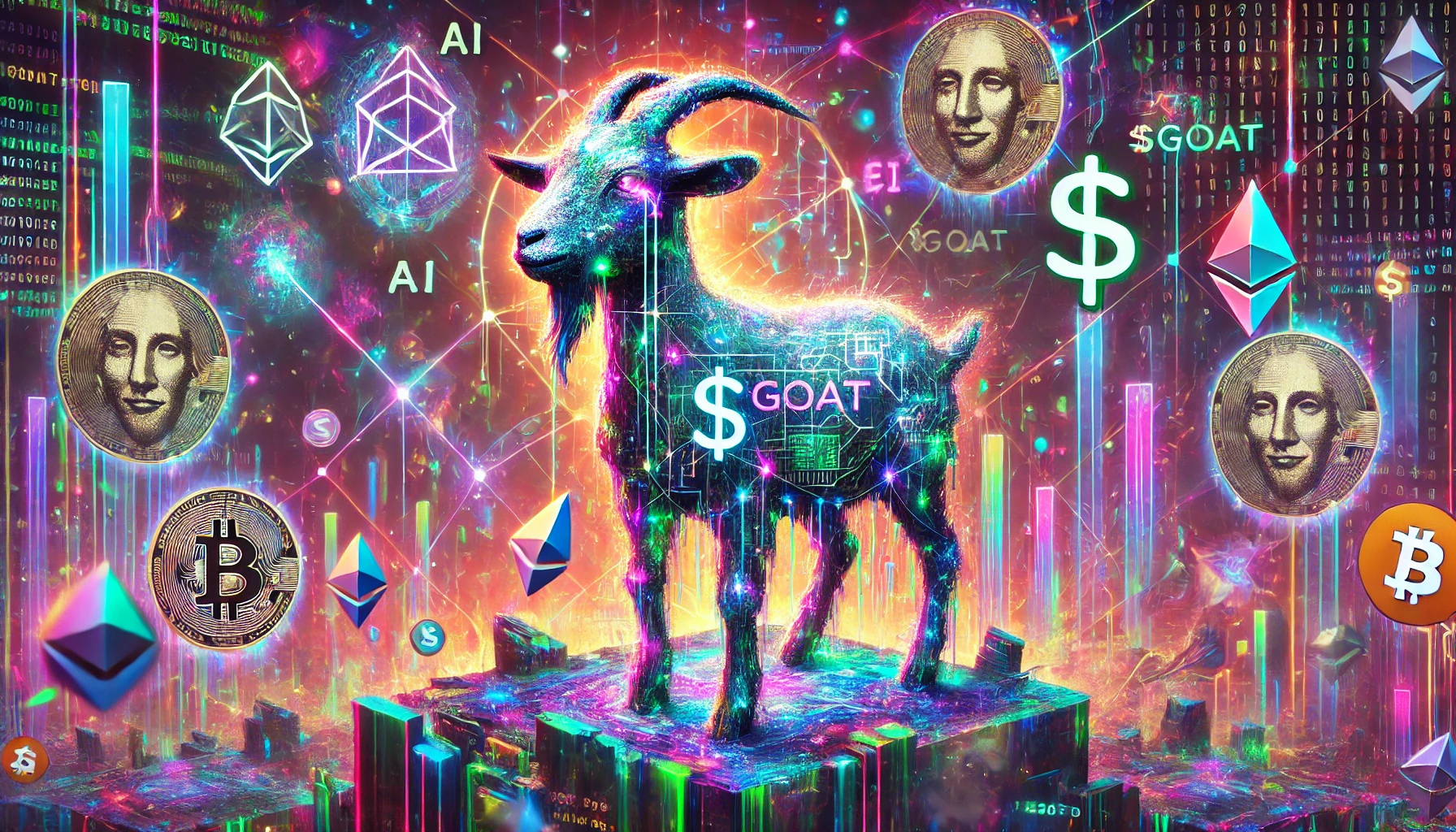 詭異 AI 實驗誕生的迷因幣 GOAT:AI 計畫用迷因幣賺錢,成為最強大的 Shilling 機器 詭異 AI 實驗誕生的迷因幣 GOAT:AI 計畫用迷因幣賺錢,成為最強大的 Shilling 機器