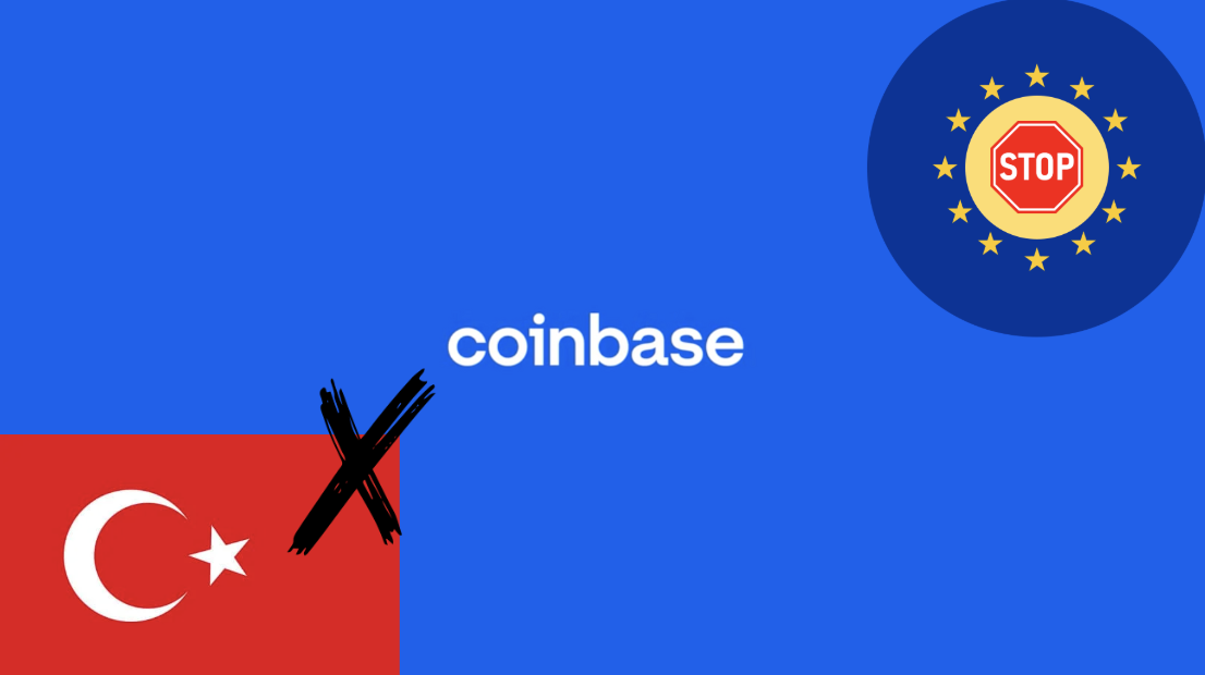 Coinbase 退出土耳其加密市場，受 MiCA 影響停用歐洲用戶 USDC 收益服務