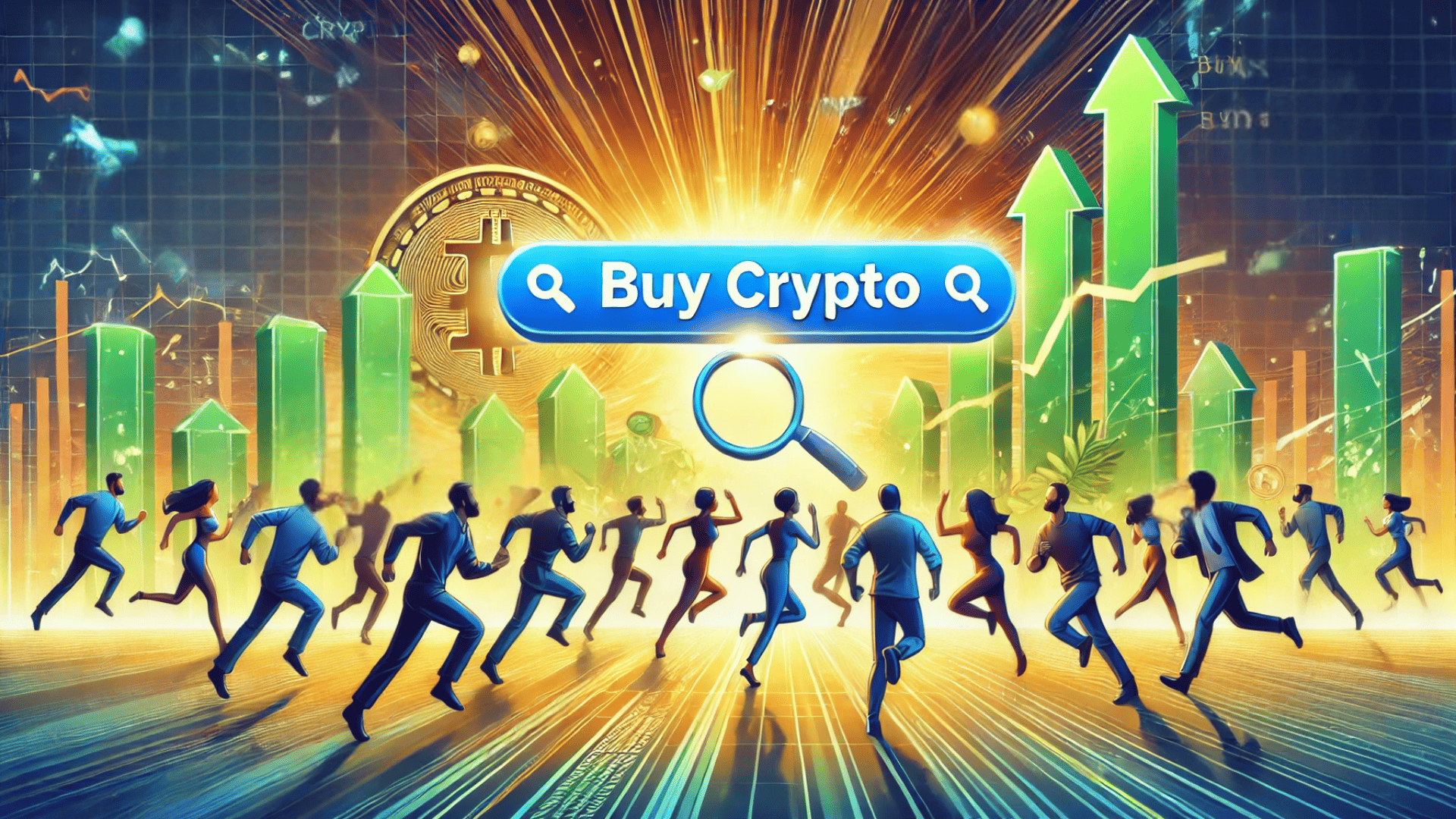 加密貨幣關鍵字「Buy crypto」搜尋熱度激增，散戶跑步進場了嗎？
