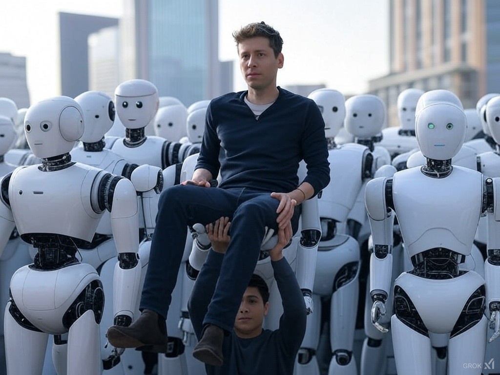 Sam Altman 三大觀察：成本每年降 10 倍、AI 代理成新工作標準、無法被 AI 取代資產將升值