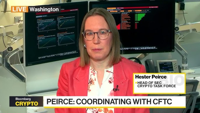 加密媽媽 Peirce：SEC 不再以執法代替政策，將與 CFTC 釐清監管權限