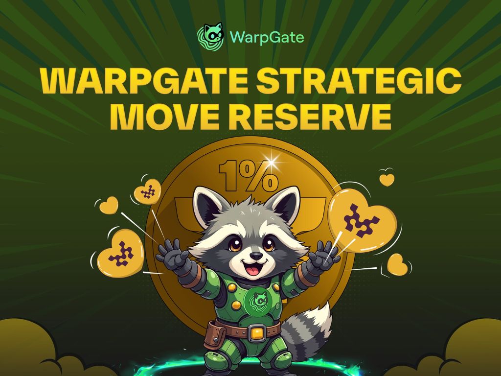 去中心化交易所 WarpGate 宣佈 MOVE 資產儲備計畫，利益將用於獎勵 Movement 生態系建設者