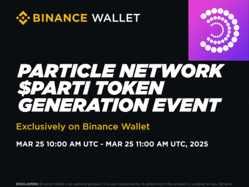 鏈抽象龍頭 Particle Network 將於 Binance Wallet IDO!對照最新估值,套利空間或為史上最高 鏈抽象龍頭 Particle Network 將於 Binance Wallet IDO!對照最新估值,套利空間或為史上最高