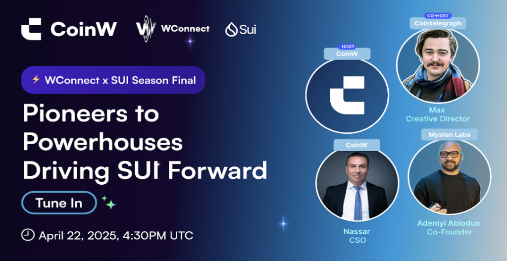 CoinW WConnect Sui Season 共謀生態增長