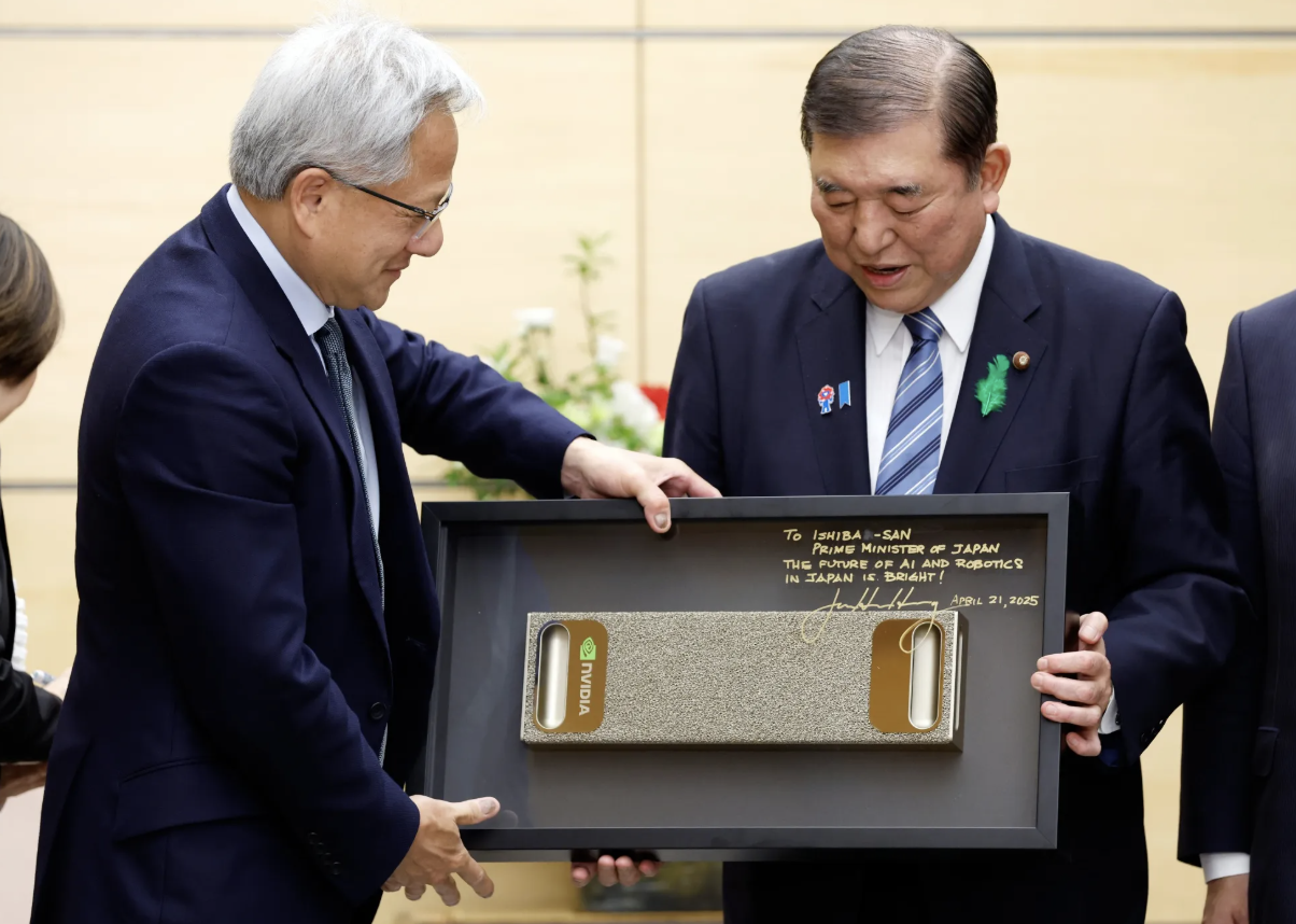 黃仁勳拜會石破茂！日本透露 440 億鎂 AI 能源計畫，擺脫核災陰影