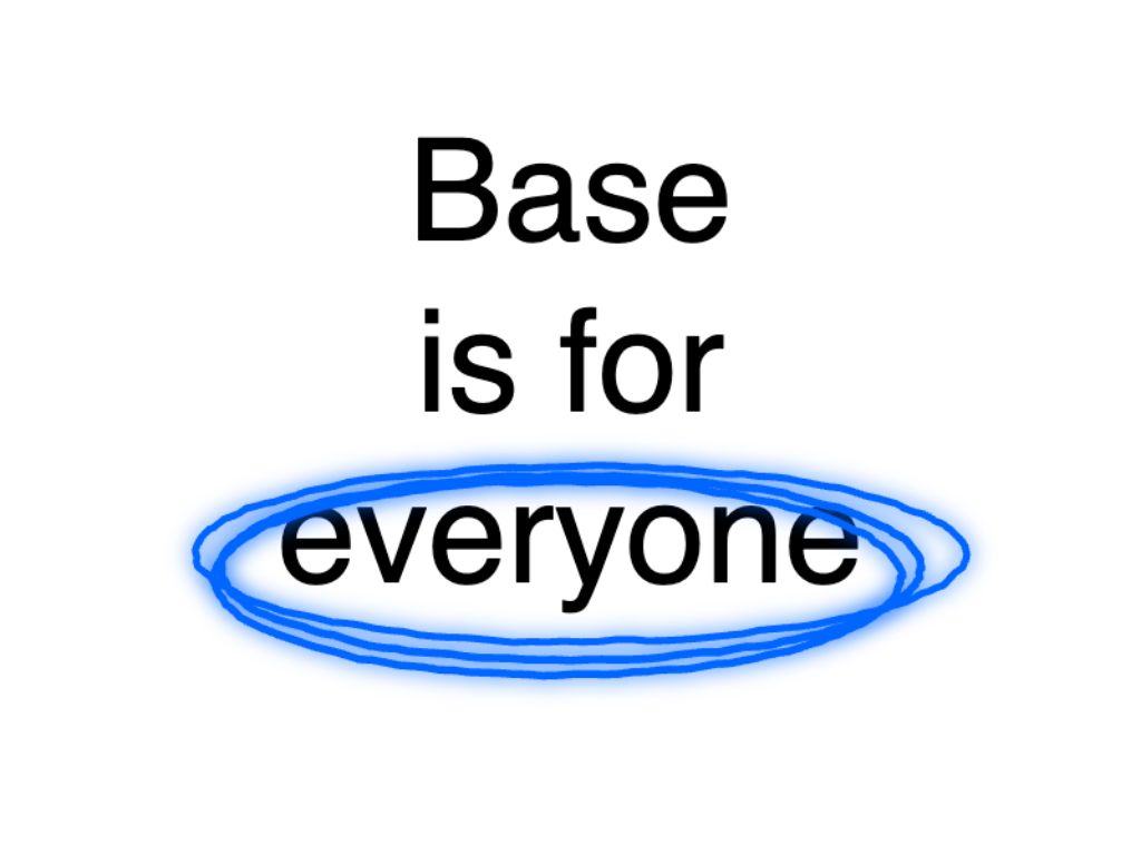 Base 鏈官方發幣？Base is for everyone 市值突破兩千萬美元