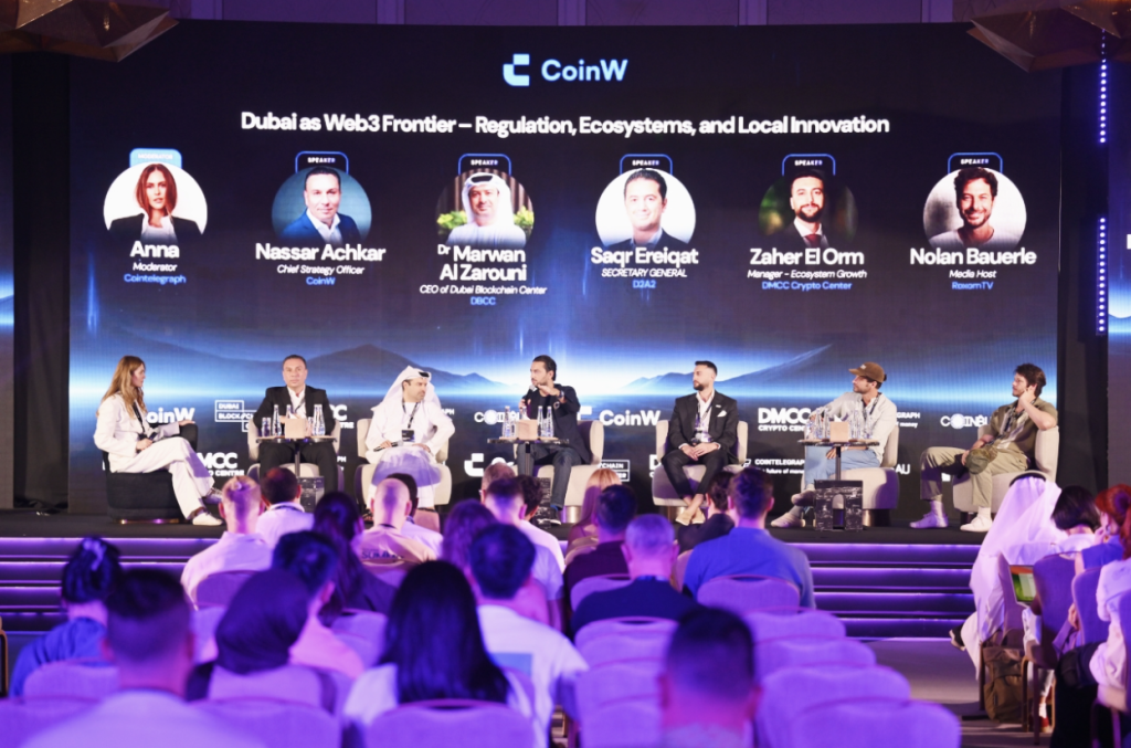 Tomorrow’s Token 圓滿落幕 CoinW攜手Cointelegraph 共談 杜拜 監管 與 加密資產 未來圖景