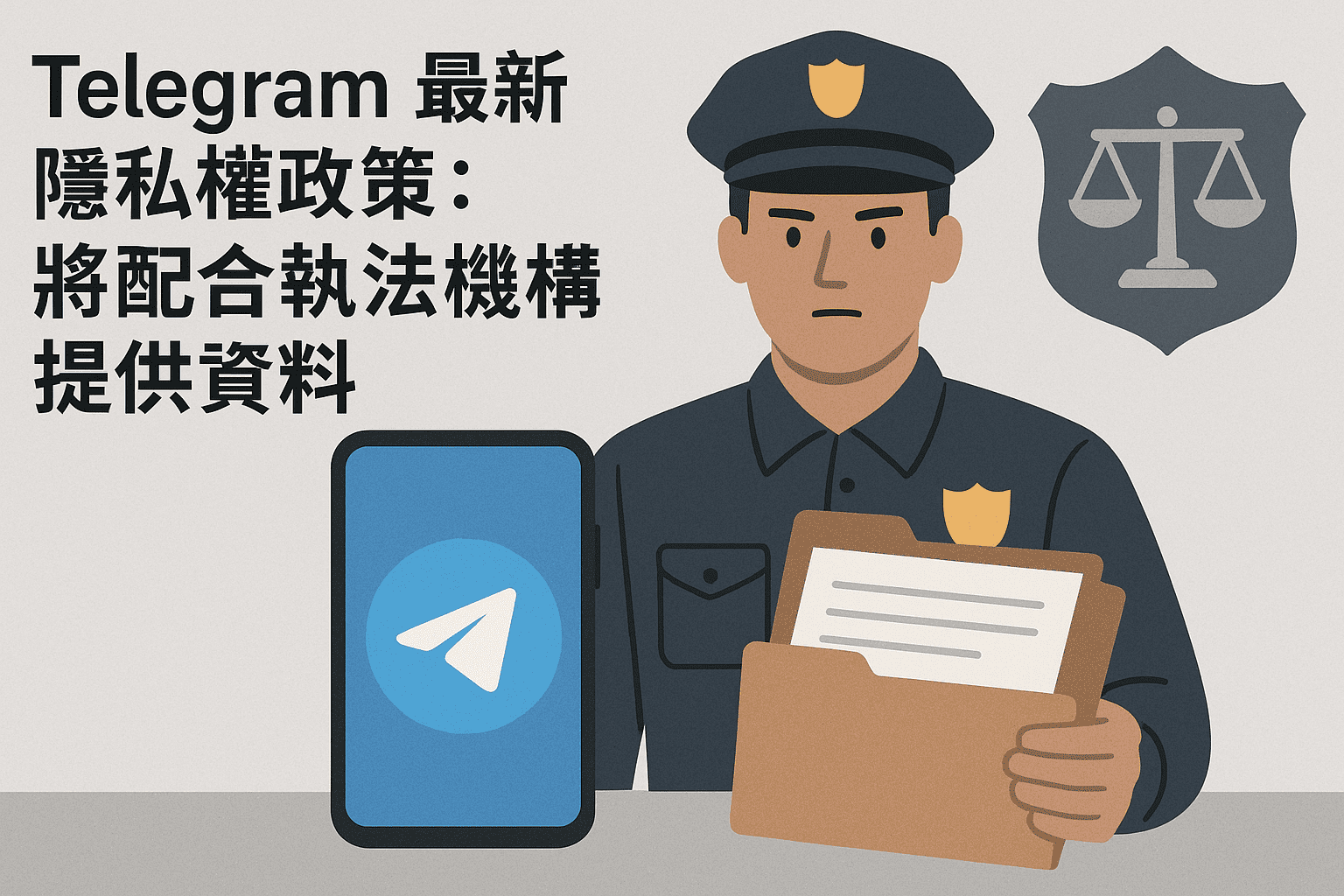 抓出創意私房黑手有解方！Telegram 最新隱私權政策：將配合執法機構提供資料
