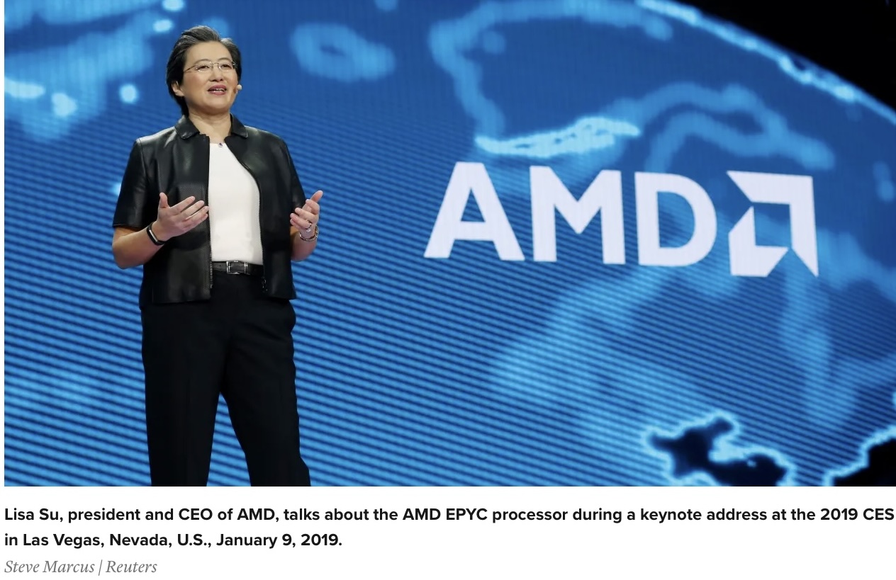 AMD 營收和盈餘超乎華爾街預期，宣布 60 億美元股票回購、股價上漲 4 %