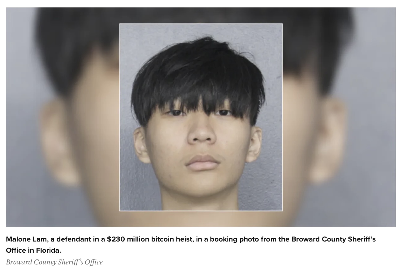 美司法部起訴社交工程詐團共12名成員，組織主腦 Malone Lam 只有 22 歲