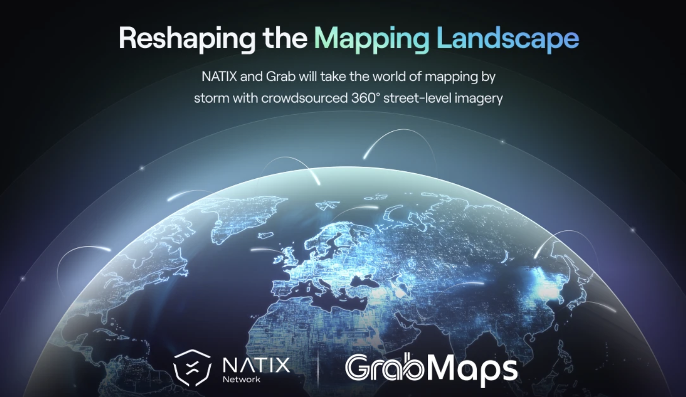 Grab 攜手 NATIX 打造全球即時地圖！DePIN 攝影網路結合 AI 繪圖，讓街景秒更新