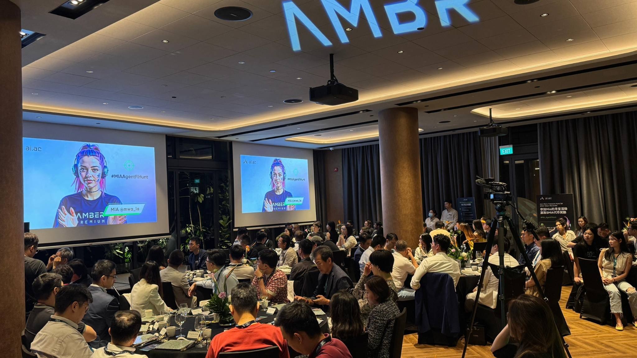 Amber Premium 任命 AI 代理 MIA 出席財報會議，掀起 AgentFi 資本敘事革命