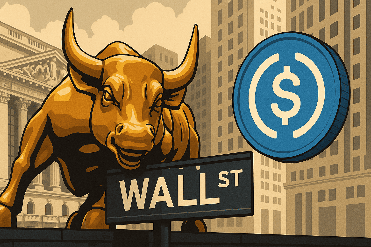 華爾街巨頭入局穩定幣賽道？彭博獨家披露：貝萊德計畫收購 Circle IPO 10% 股份
