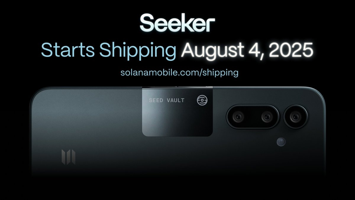 Solana二代手機Seeker預計8月出貨：將發幣SKR、TEEPIN架構主打用戶共創