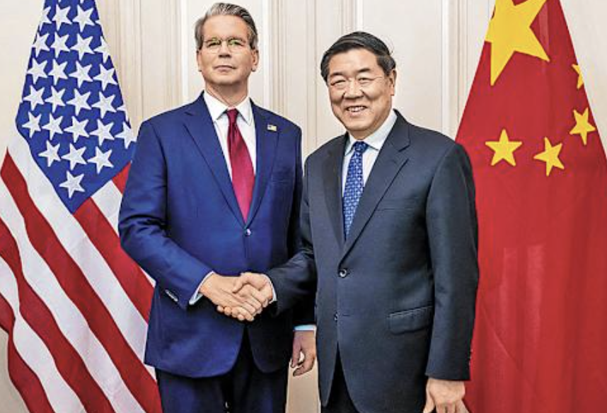 中美貿易談判重啟倫敦登場：見證關鍵握手，罕礦出口成焦點