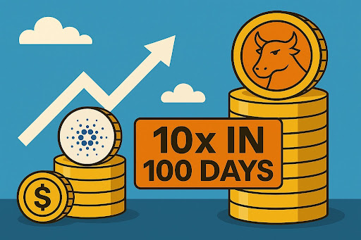 100天內漲10倍的1美元以下山寨幣：Cardano和BTCBULL成7月牛市焦點