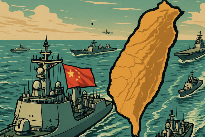 中國 5 月平均 70 艘艦艇遊走台海！美國防部長 Hegseth 呼籲亞洲盟國：軍費拉高到 GDP 5%