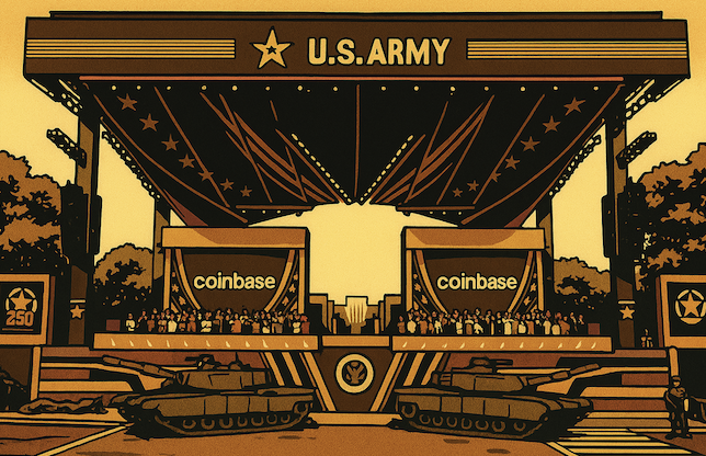 Coinbase 贊助川普閱兵，股東撤資、網友怒嗆：違反政治中立