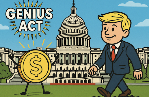 川普喊話：眾議院儘快通過穩定幣法案《GENIUS Act》，不准推延！