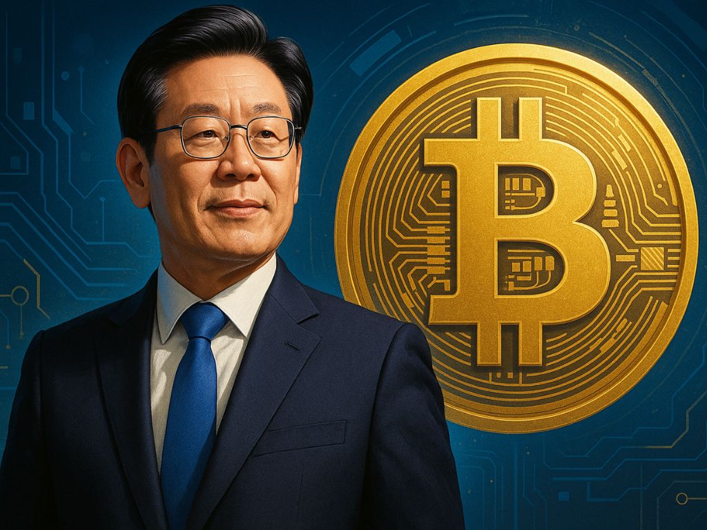 共同民主黨揆李在明宣誓就任南韓第 21 任總統，承諾比特幣 ETF 合法化丶調高所得稅法門檻