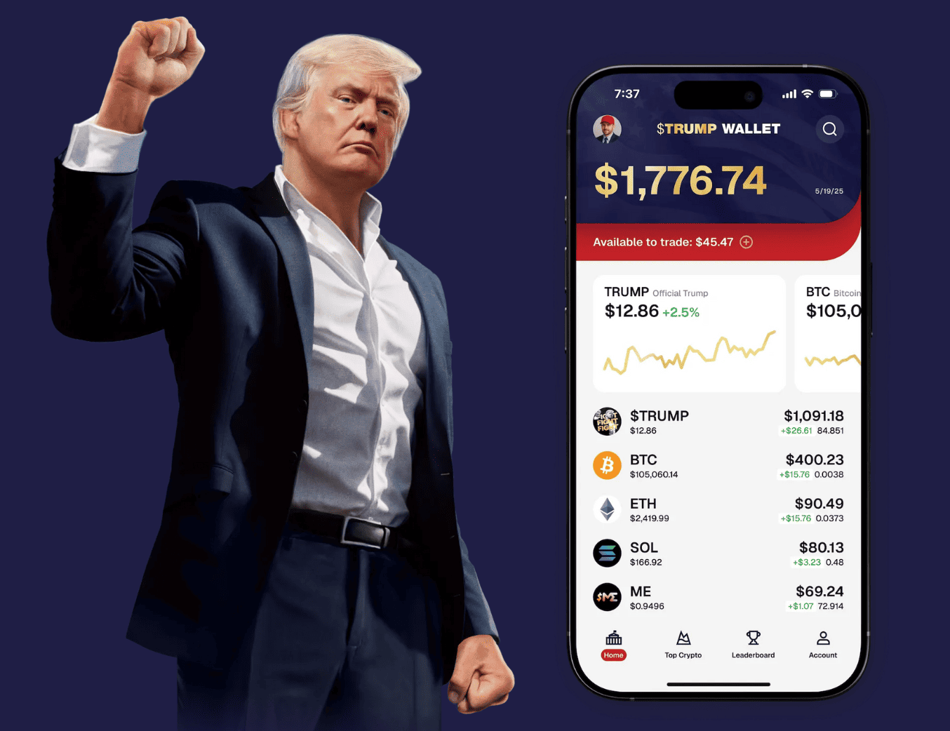 Magic Eden 與川普合作推出 TRUMP Wallet？川普兩兒子急撇清：未授權