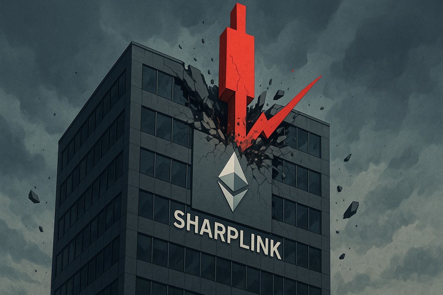 不是每家公司都能當微策略：從Sharplink暴跌70%看加密儲備公司有何風險