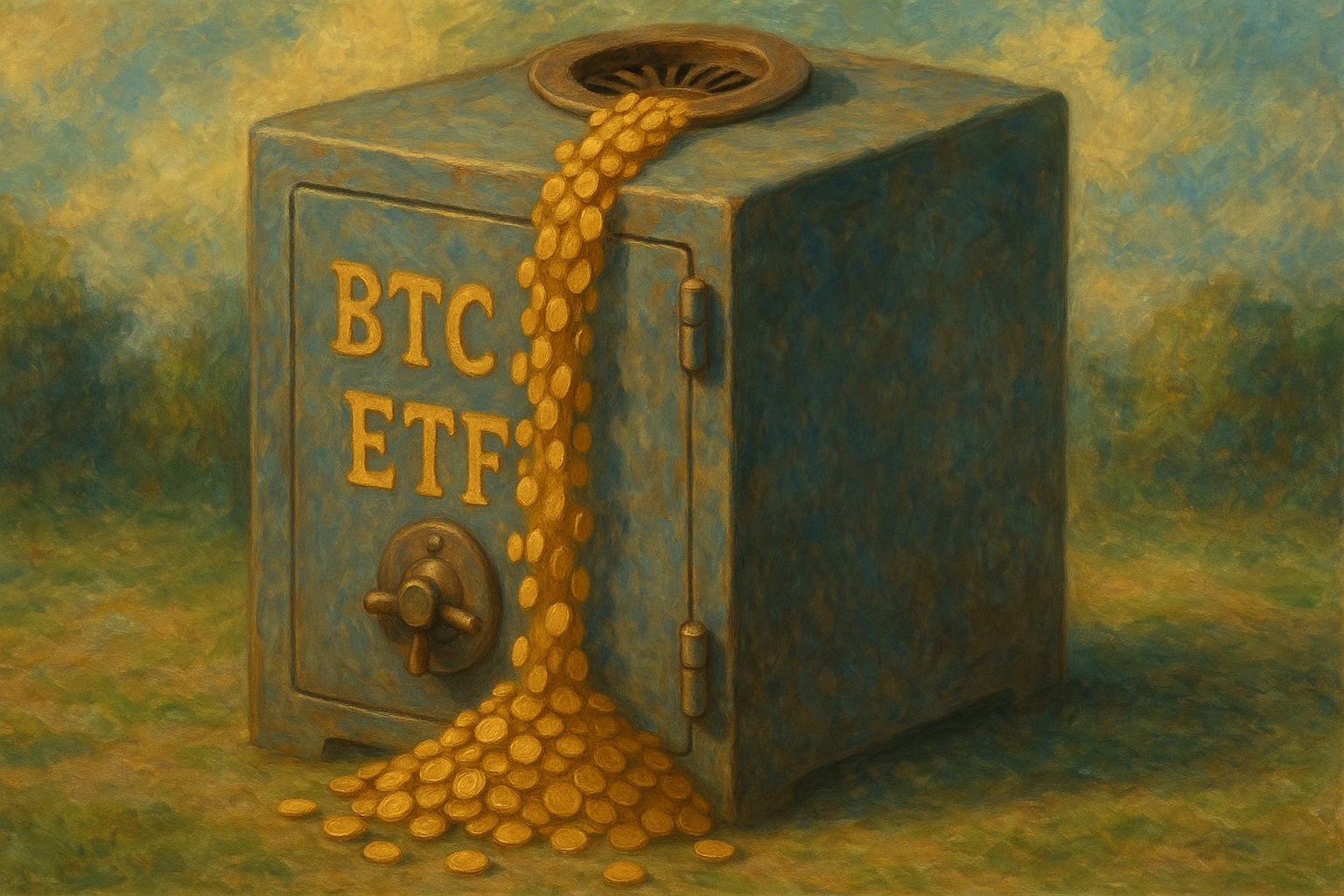 華爾街蠶食市場份額：比特幣現貨 ETF 交易量已達全球 25%
