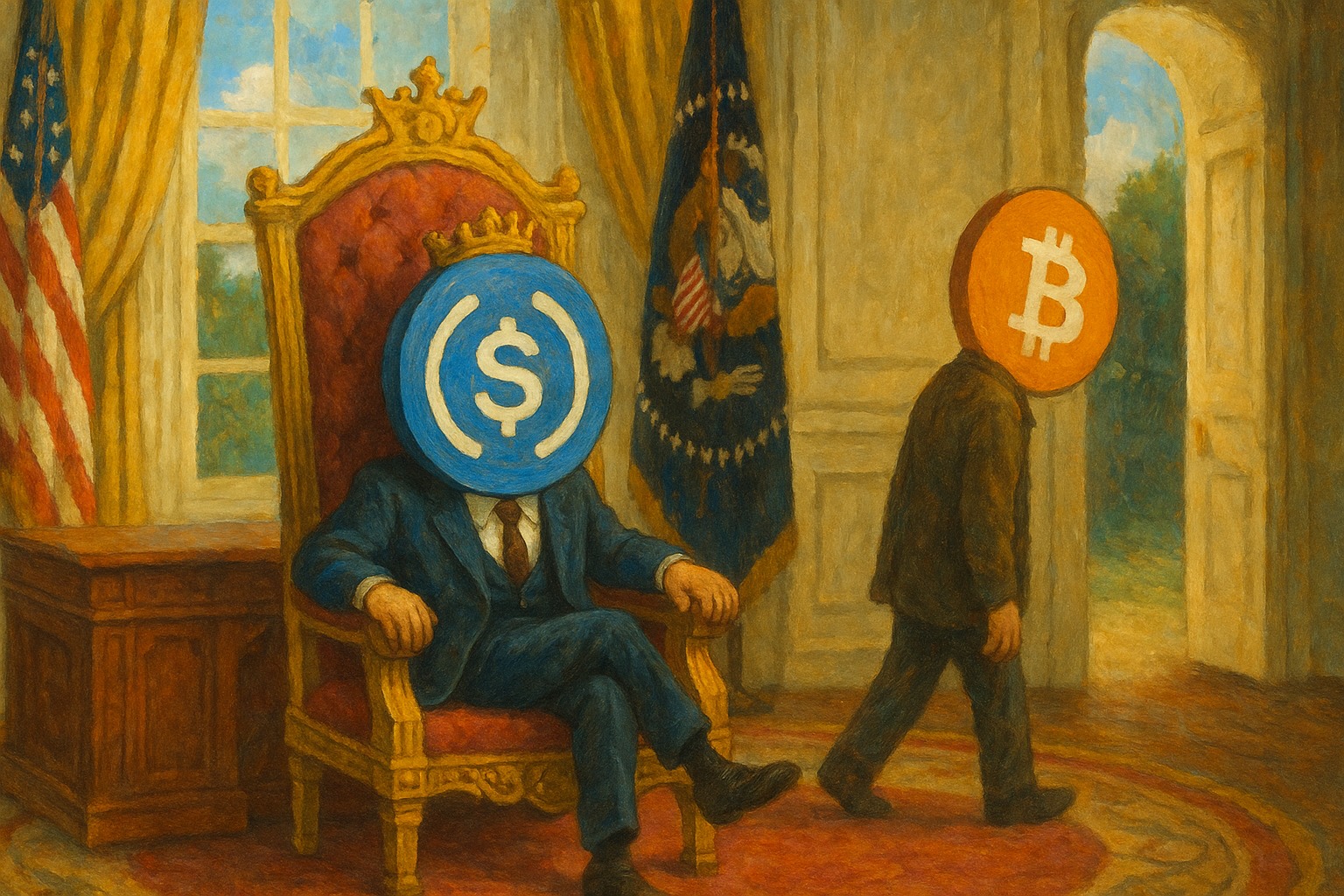 從抵押品到美股交易：USDC 攻入傳統金融，穩定幣敘事會讓比特幣走下坡嗎？