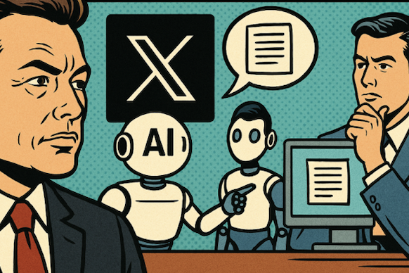 馬斯克 X 開放 AI 產出社群筆記，結合人工審查加快事實查核
