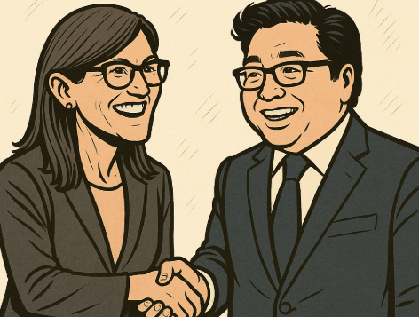 方舟以38美元大舉買入BitMine股票，Cathie Wood 稱贏家將通吃