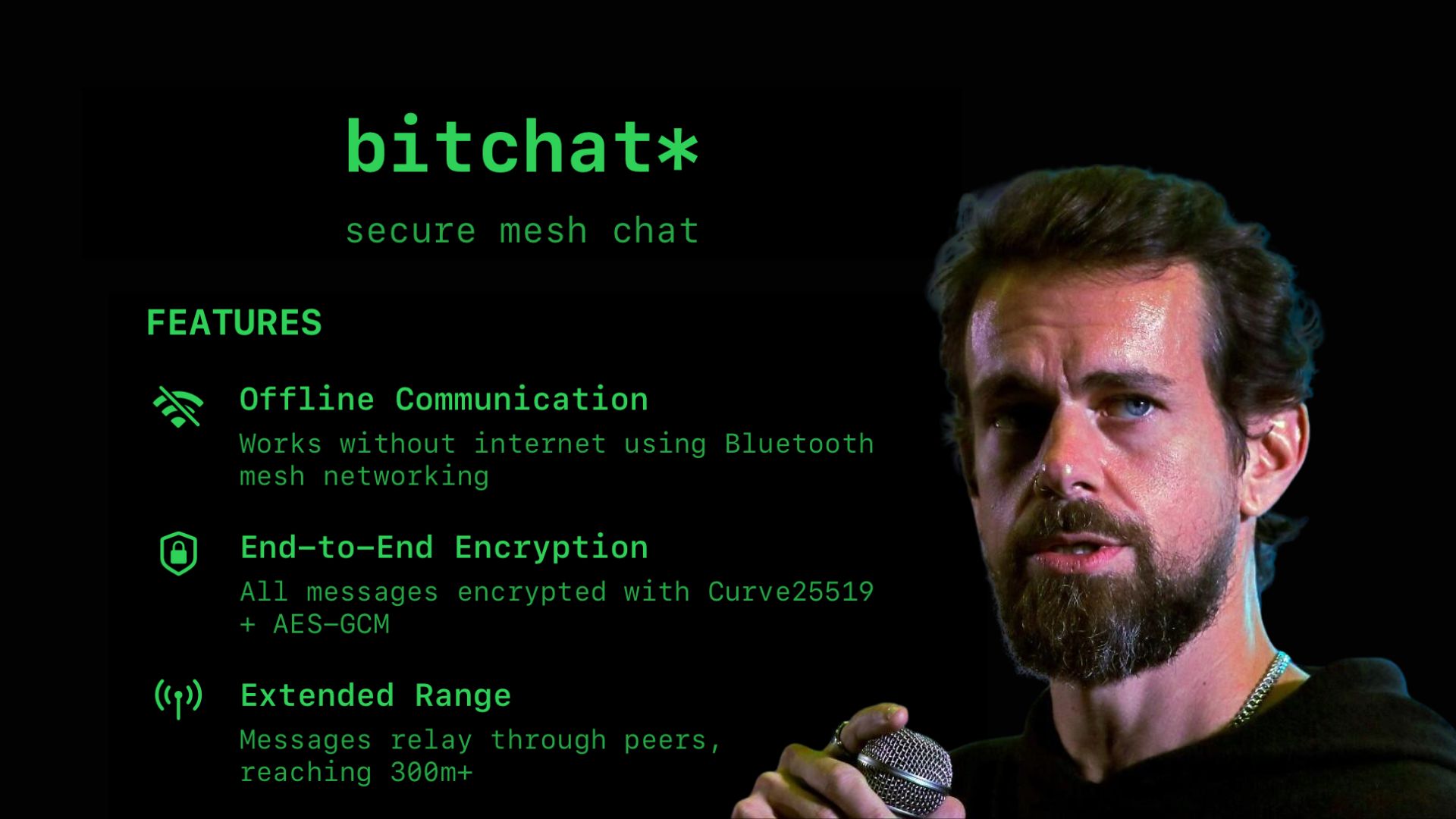 Jack Dorsey 推出去中心化通訊應用 Bitchat：不需要網路也能加密傳訊息？