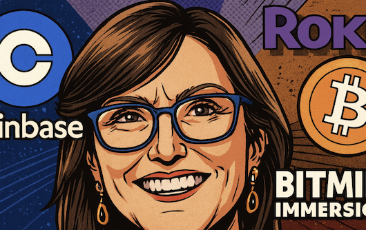 方舟 Cathie Wood 再加碼 Bitmine、Roku，回頭續買 Coinbase