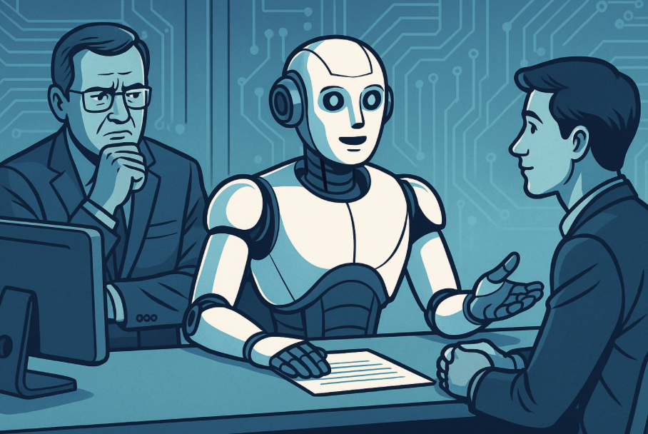 資深人資輸給 AI？研究揭露 8 成求職者只選 AI 面試官