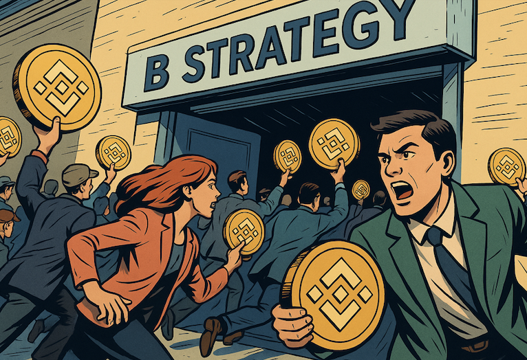 B Strategy 攜手 YZi Labs，籌 10 億鎂打造 BNB 儲備上市公司