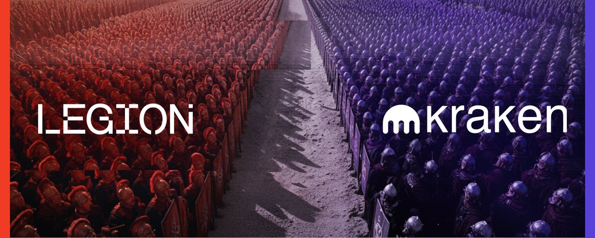 Kraken 攜手 Legion 開啟全新募資時代：打造全天候、合規的鏈上資本市場