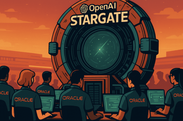 OpenAI 與甲骨文簽下 3,000 億鎂大單，擴大 Stargate 雲端運算規模