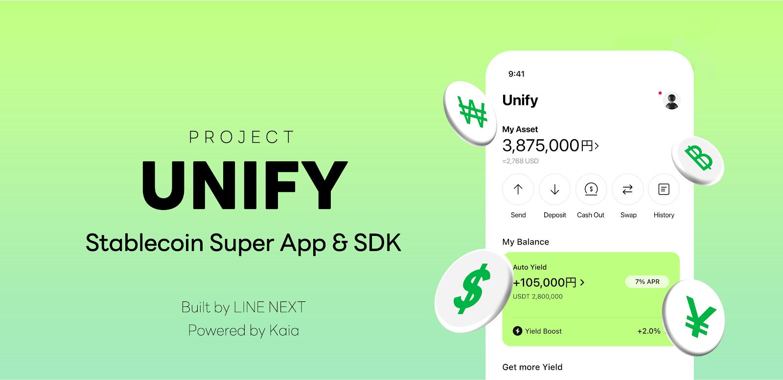 LINE 攜手 Kaia 推出穩定幣超級應用「Project Unify」，瞄準亞洲支付市場