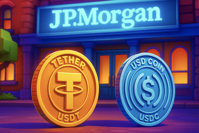 摩根大通:Circle 擁 MiCA 合規優勢,USDC 鏈上活動量超越 USDT 摩根大通:Circle 擁 MiCA 合規優勢,USDC 鏈上活動量超越 USDT