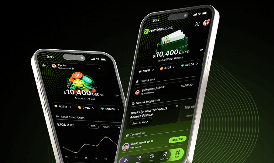 Tether 將利用 Rumble 平台打造加密錢包，為 USAT 美國市場鋪路