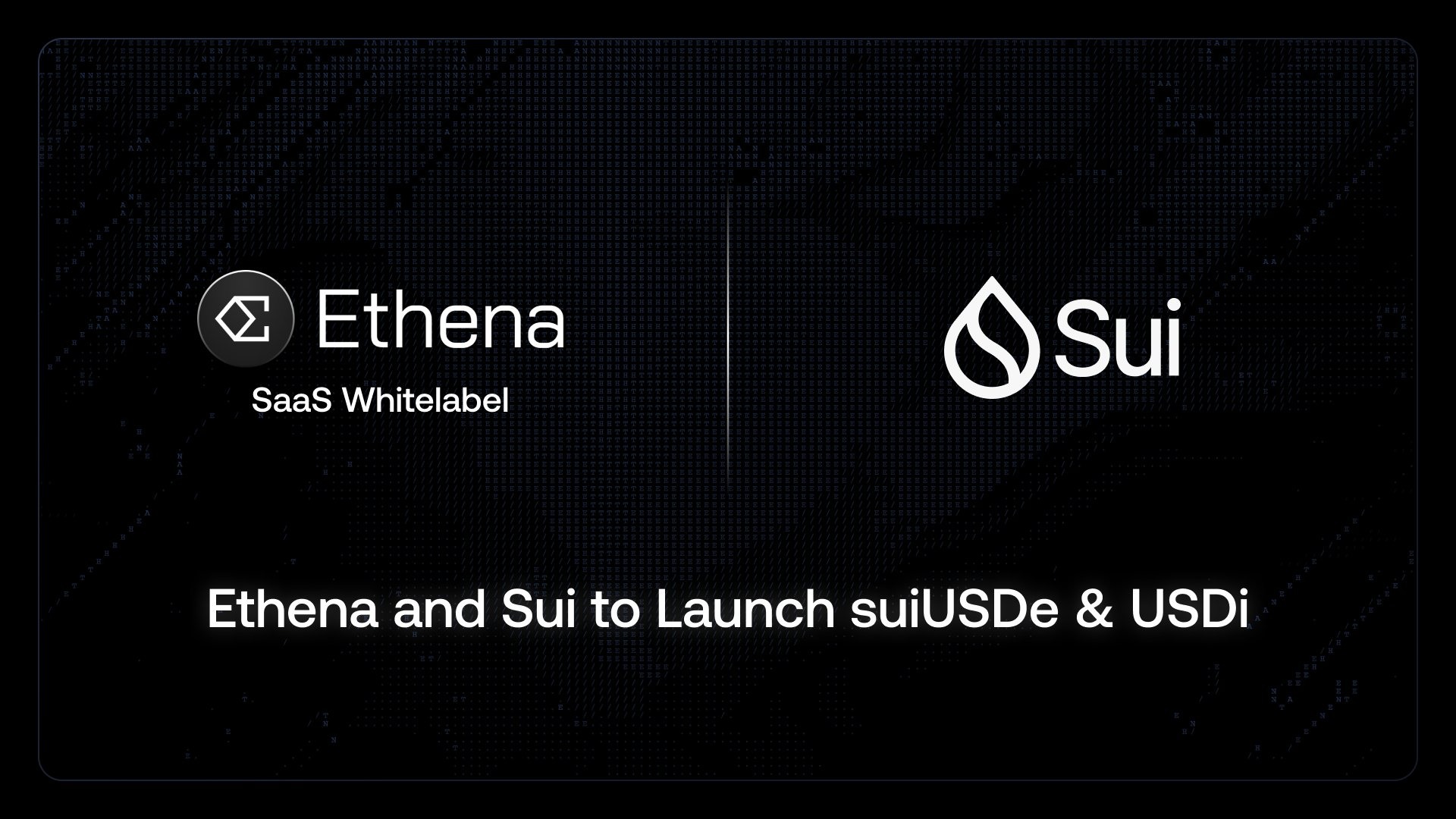 Sui 儲備企業攜手 Ethena 推出收益穩定幣 suiUSDe，雙軌並行瞄準合規市場