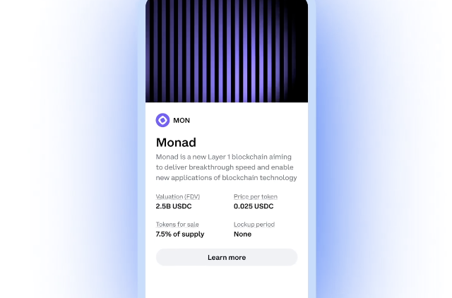 Coinbase 公布 Monad 代幣銷售揭露文件：從公募機制到做市制度，打造加密界首個「IPO 級」透明範本