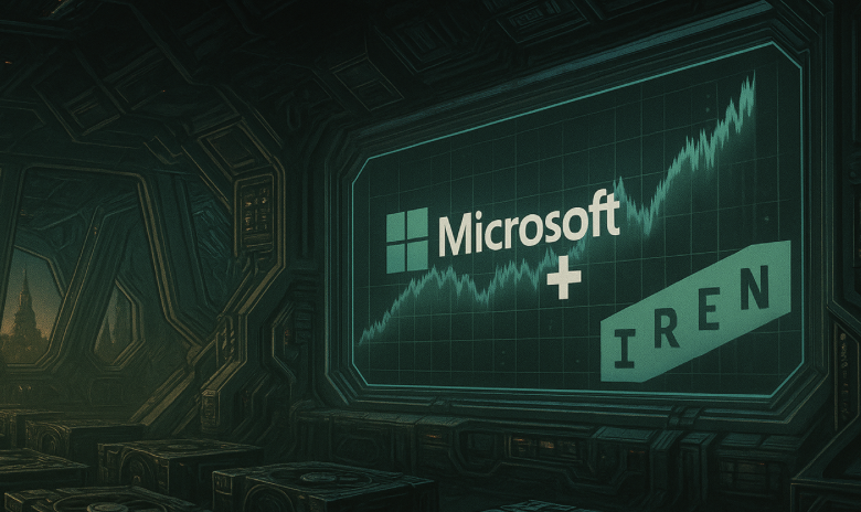 IREN 獲微軟簽下 97 億美元 AI 雲端大單，股價漲逾 7%