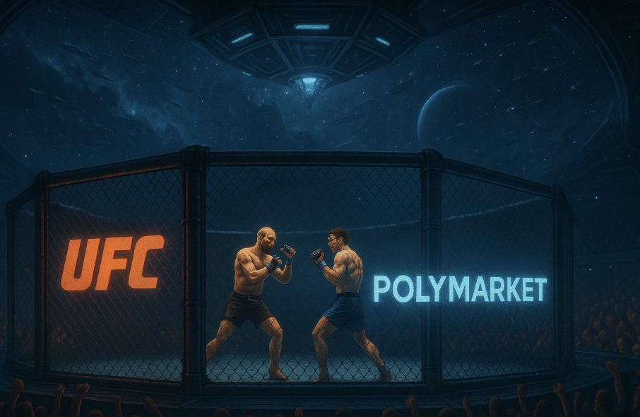 UFC 攜手 Polymarket，賽事直播導入粉絲情緒和預測數據