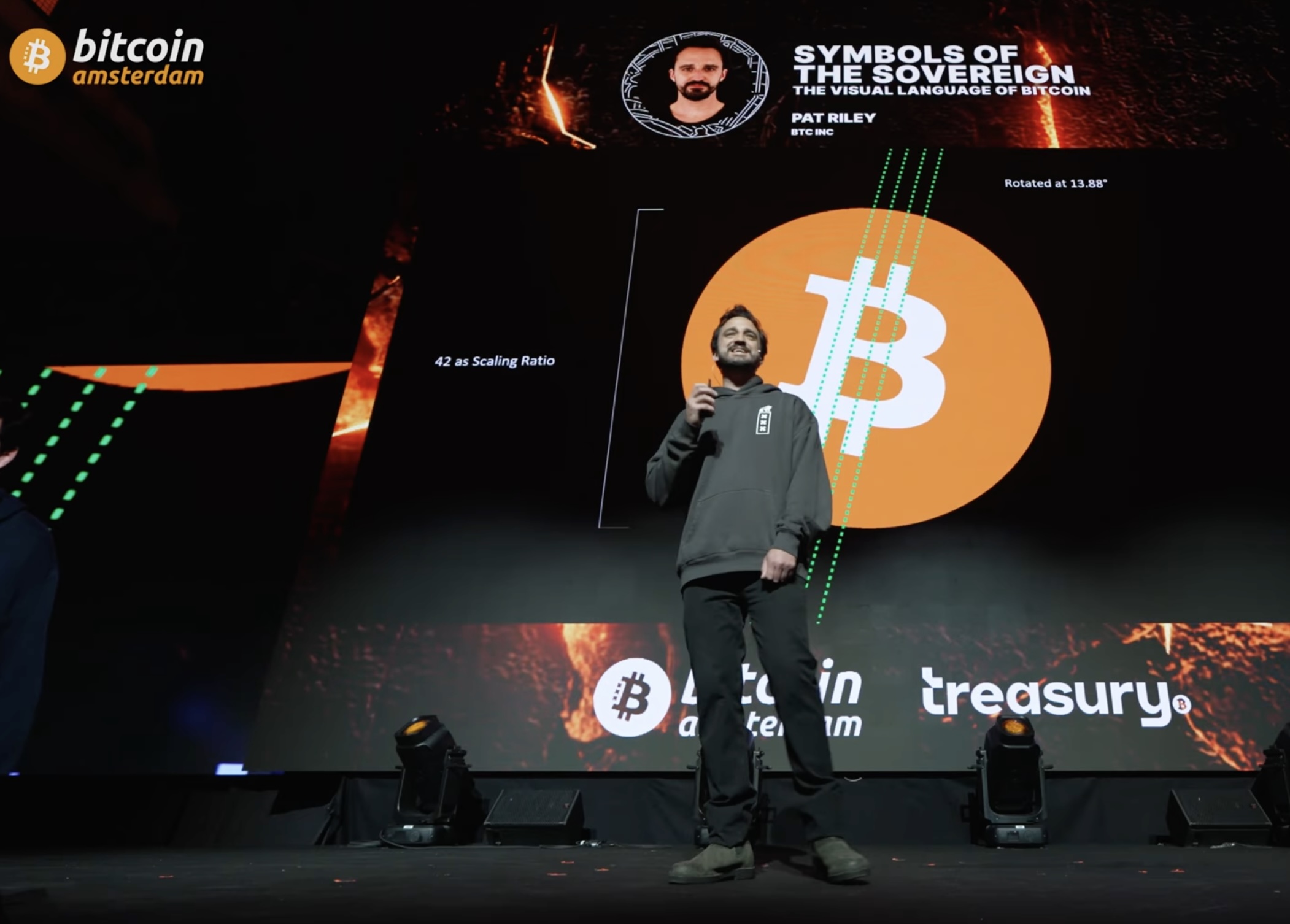 Bitcoin Amsterdam ：比特幣橘色符號背後的視覺設計密碼與文化革命