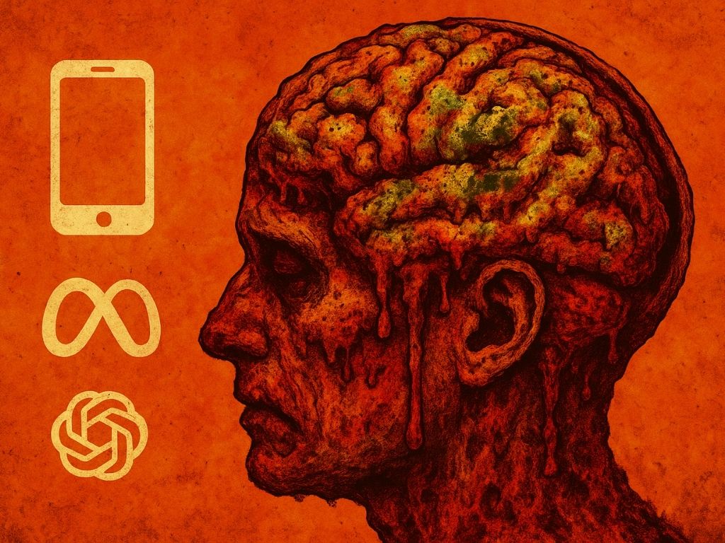 AI 與社群媒體如何讓大腦銹化？當 AI 取代思考，社群取代閱讀：人類進入退化世代