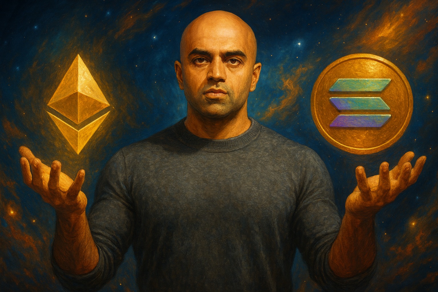 別再用本益比看 L1！Haseeb 用鏈上數據重新定價：加密正走向指數型成長