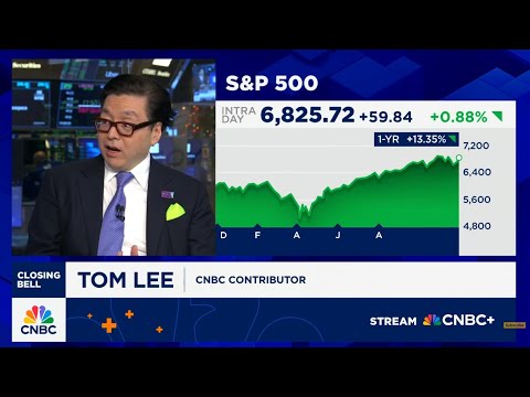 Tom Lee：三大助力推升年底行情，AI 將領跑明年市場