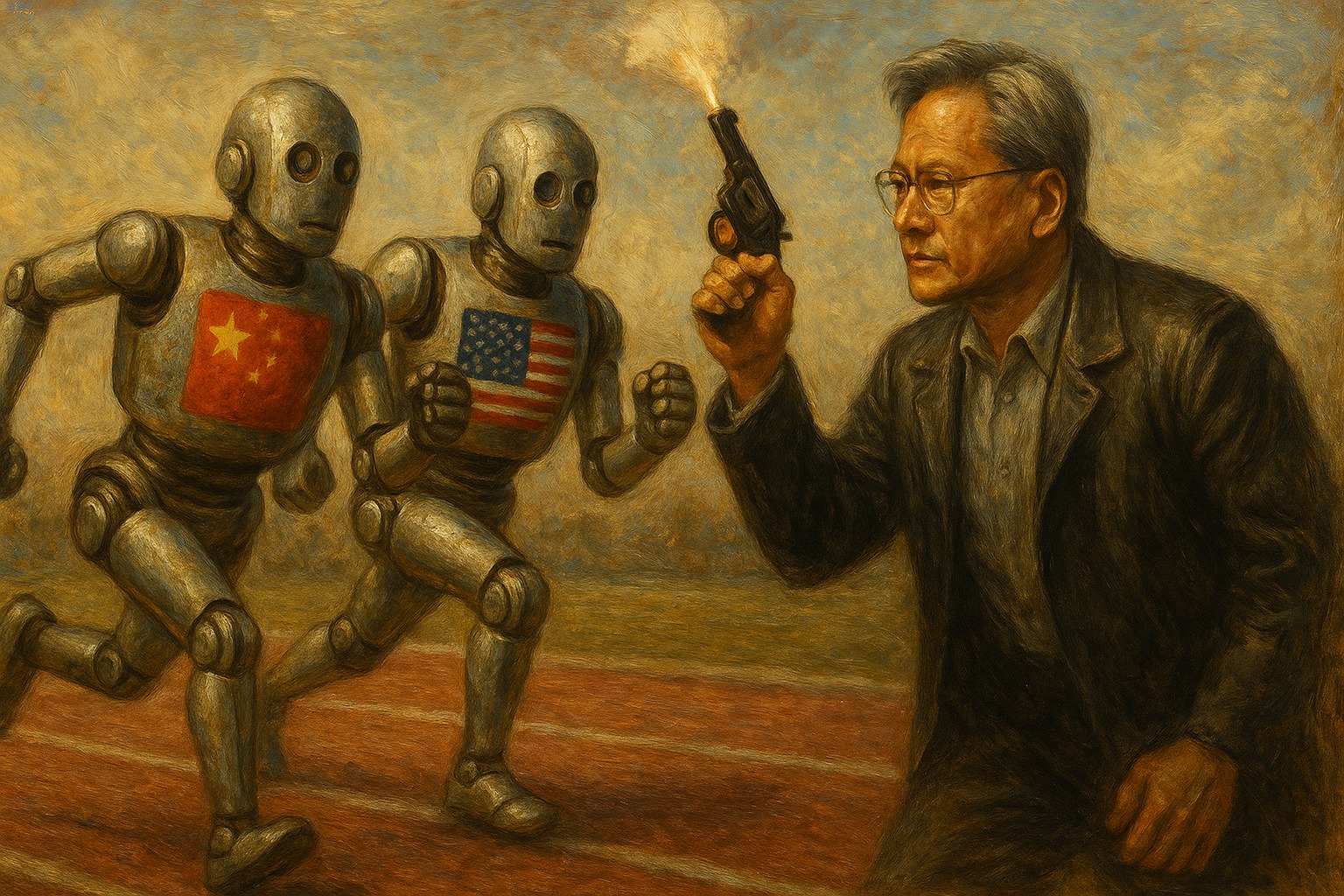 黃仁勳警告：中國將超越美國贏得 AI 競賽，能源與監管成關鍵因素