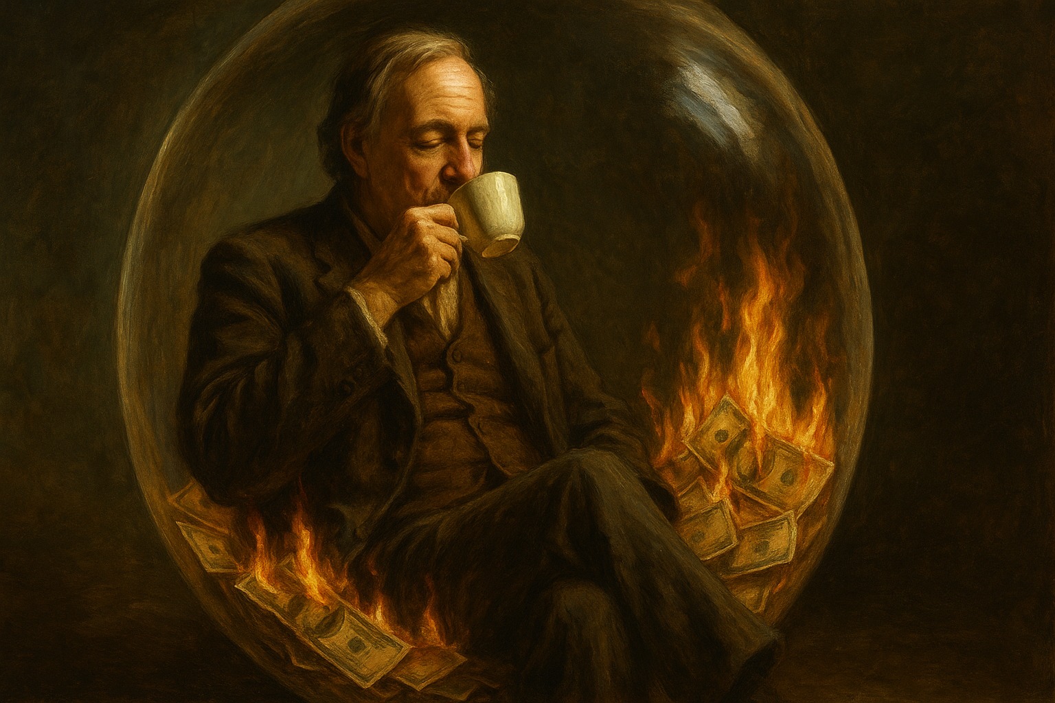 Ray Dalio 警告：聯準會在泡沫中刺激經濟，需在「流動性狂歡」結束前離席