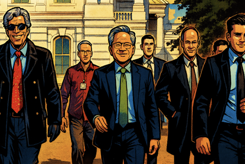 黃仁勳遊說奏效，對中晶片出口限制不納入美國防法案